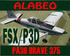 Alabeo - PA36 Brave 375 Brave FSX/P3D