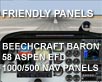 Friendly Panels - Beechcraft Baron 58 Aspen EFD1000/500 NAV Pane