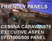 Friendly Panels - Cessna Caravan 675 Executive ASPEN EFD1000/500