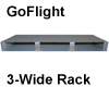 GoFlight - Three-Wide Rack