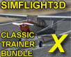 SimFlight3D - Classic Trainer Bundle: '58 C172 & '47 C140 FSX