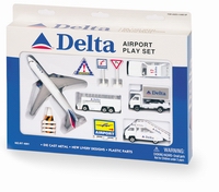 DELTA AIRPORT PLAY SET, 12 PIECE