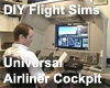 Roger Dodger DIY Flight Simulators: Universal Airliner Cockpit