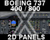 FRIENDLY PANELS - BOEING 737 400/800 PANEL PACK 5.0