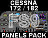 FRIENDLY PANELS - CESSNA 172/182 PANELS PACK
