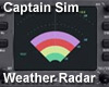 Captain Sim - Weather Radar