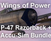 A2A - Wings of POWER 3: P-47 Razorback + Accu-Sim Bundle